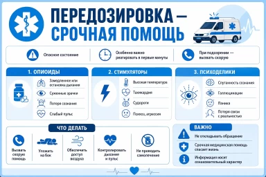 Помощь при передозировке в Тобольске