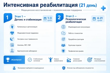 Реабилитация за 21 день в Тобольске